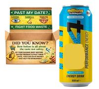 C44 Energy Zero Sugar Millions Bubblegum Flavour Energy Drink Case Deal 12x500ml Performance Energy Cans