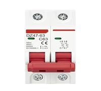 C45N 2 Pole 3A/6A/10A/16A/20A/32A/40A/50A/63A 400V~ C Type Mini Circuit Breaker Mcb Mounting 35mm Din Rail Breaking Capacity 6KA(16A)