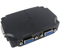 C4A® 4 Port SVGA Splitter - 1 VGA to 4 Monitors or TV / 350Mhz (4 Port - 1 into 4)