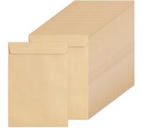C5 100gsm Pocket Self-Seal Envelopes, 150 Pack 229 x 162 mm Kraft Secure No Window Design - for Home Office Posting and Mailing C5BR150
