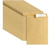 C5 229 x 162 mm 100gsm Self Seal Pocket Envelopes, No Window, Brown Mailing, Greeting Card Invitation for School Home Office Ecommerce - Pack of 20 C5BR020