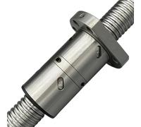 C5 2505 Machined Ballscrew DFU2505 Customizable Any Size Roller Ballscrew With Double Ball Nut For CNC Parts rm2505 Ball Screw(250mm)