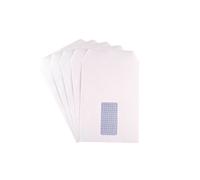 C5 90gsm White Window Business Envelopes - Box of 500 self seal Letter Envelope