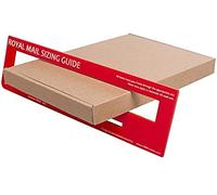 C5/A5 225mm x 160mm x 20mm Royal Mail Brown Large Letter Cardboard Postal Mailing PiP Boxes (Pack of 100)