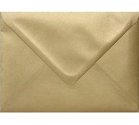 C5 / A5 Metallic Gold Envelopes x 10