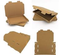 C5 A5 Postal Boxes | Shipping Post Box Pack | Corrugated Cardboard Boxes | 218 x 159 x 20mm Brown Large Letter Pip Shipping Box by Packaging Solutions (1000)