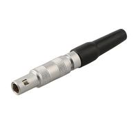 C5 C6 Connector for FFA 00S 01S For flaw Detector Sensor Instruments, Reliable Gold Nickel Plated Design in Coaxial RF Series (C5)