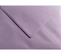 C5 Coloured envelopes for A5 Greeting Cards Christmas Cards Wedding Invitation Crafts 162x229mm- Pack of 12 envelopes (Lilac)