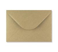 C5 Coloured envelopes for A5 Greeting Cards Christmas Cards Wedding Invitation Crafts 162x229mm- Pack of 12 envelopes (Brown Kraft)