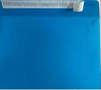 C5 Coloured Envelopes for A5 Greeting Cards Peel and Seal Wallet Envelopes Wedding Invitation Crafts Office 162x229mm- Pack of 20 envelopes (Bright Blue P&S)