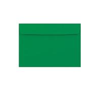 C5 Coloured Envelopes for A5 Greeting Cards Peel and Seal Wallet Envelopes Wedding Invitation Crafts Office 162x229mm- Pack of 25 envelopes (Dark Green P&S)