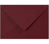 C5 Coloured envelopes for A5 Greeting Cards Wedding Invitation Crafts 162x229mm- Pack of 24 envelopes (Burgundy Red)