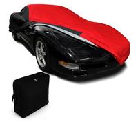 C5 Corvette Ultraguard Car Cover for Indoor/Outdoor Protection Red/Black by West Coast Corvette