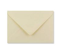 C5 Cream C5 Coloured Envelopes for A5 Greeting Cards Wedding Invitation Crafts 162x229mm- Pack of 20 envelopes (Cream [V-Flap])