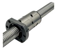 C5 Machined Ballscrew DFU2005 Customizable Any Size Roller Ballscrew With Double Ball Nut For CNC Parts rm2005 Ball Screw(750mm)