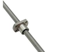 C5 Miniature Ball Screw SFK0802 SFK1002 6mm 8mm 10mm 0601 0801 0802 1002 1202 Length 100 150 200mm with SFK Ball Nut 3D Printer(SFK0601 End Machined,300mm)