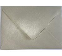 C5 Pearl Ivory C5 Coloured envelopes for A5 Greeting Cards Wedding Invitation Crafts 162x229mm- Pack of 25 envelopes (Pearl Ivory)