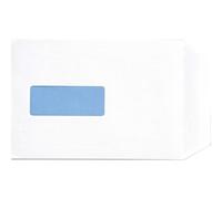 C5 Pkt Env Plsl Wdw 100GSM WHT PK500