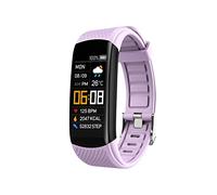 C5 Smart Fitness with 0 96 Inch TFT Single Touch Screen BT4 IP67 Waterproof Low Power Consumption USB Charging Message Call Sedentary Reminder Brightness Adjustment Remote Camera Compatible