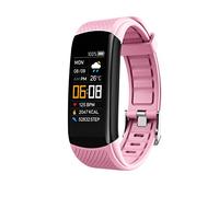 C5 Smart Fitness with 0 96 Inch TFT Single Touch Screen BT4 IP67 Waterproof Low Power Consumption USB Charging Message Call Sedentary Reminder Brightness Adjustment Remote Camera Compatible