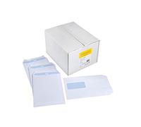C5 Thames Premium White Envelopes Windowed 100gsm Peel and Seal - Size: C5 229mm x 162mm (Pocket) - Amount: 500 Envelopes