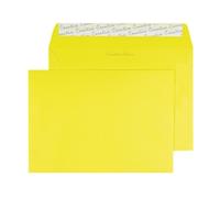 C5 Wallet Envelope Peel and Seal 120gsm Banana Yellow (250 Pack)