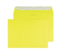C5 Wallet Envelope Peel and Seal 120gsm Banana Yellow (Pack of 250) BLK93019