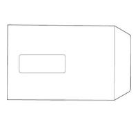 C5 Wdw Pkt Env Psea 100GSM WHT PK500