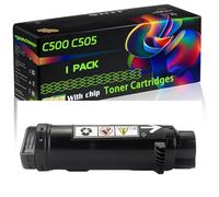 C500 C505 Compatible for Xerox Toner Cartridges with Chip VersaLink C500 C500DN C500DNW C500N C500NW C505 C505S C505SW Printers (1 Pack Black)