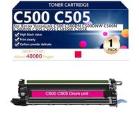 C500 C505 Drum Unit Replacement for Xerox VersaLink C500 C500DN C500DNW C500N C500NW C505 C505S C505SW C505X Printers, 40000 Pages,Magenta-1 set