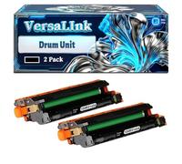 C500 Drum Unit Compatible for Xerox C500 C500DN C500DNW C500N Printers, With Chip Large Capacity 40000 Pages (2 Pack Black)