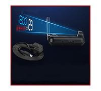 C500 OBD2 Hud Head-Up Display With Mirror Projection Digital Car Speed Projector On-Board Computer Fuel Mileage(Blue And White)