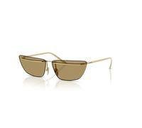 Prada PR C52S 5AK70G Woman Sunglasses Metal Gold Green Butterfly Normal