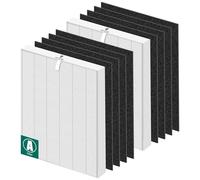 C535 Replacement Filter for Winix 115115 HEPA Filter Replacement Winix 5300-2, 6300-2 Air Purifier, 2 H13 True HEPA Filter + 8 Activated Carbon Pre-Filters by APPLIANCEMATES