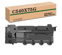 C540X75G Compatible Waste Toner Box, Replacement Suitable for Lexmark C540DW C540N C543DN C544dw C546dtn CS317dn CX510dhe CX510dthe CX517de X543DN X543N X544N Printers 1 pack