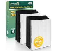 C545 Replacement Filter for Winix C545 Filter S - 1712-0096-00, 2 True HEPA Filter + 8 Activated Carbon Filters, Part# 2522-0058-00