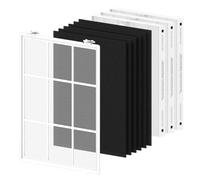 C545 Replacement HEPA filter, include 1w, 3 HEPA, 6 pre