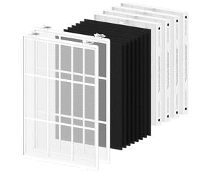 C545 Replacement HEPA filter, include 2w, 4 HEPA, 8 pre