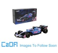 C55024W CaDA Plastic Bricks 1:24 BWT Alpine F1 Team A525 Racing Car - 300 pcs