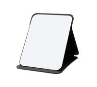C5DGPH Portable Folding Tabletop Mirror,Super HD Compact Makeup Travel Mirror with PU Leather, Foldable Desktop Vanity Mirror for Men, Women and Girls