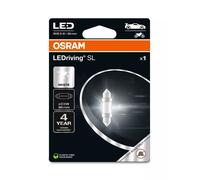 OSRAM LEDriving SL, ≜ C5W (36 mm), White 6000K, Blister (1 lamp), LED Retrofit, offroad use only