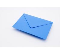 C6 (114x162mm) Kingfisher Blue 100GSM Envelopes (Pack of 25,50,100,250,500,1000)