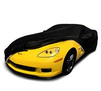 C6 2005-2013 Chevy Corvette Custom Car Cover for 5 Layer Heavy Duty Waterproof Black Ultrashield
