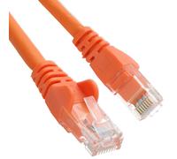 C6 CAT6-CCA UTP RJ45 Ethernet LSZH Networking Cable Orange 1.5m