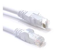 C6 CAT6-CCA UTP RJ45 Ethernet LSZH Networking Cable White 30m