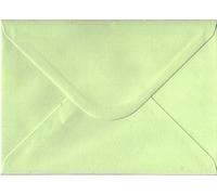 C6 Coloured envelopes for A6 Greeting Cards Wedding Invitation Crafts 114x162mm - Pack of 50 (Pastel Mint Green)