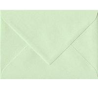 C6 Coloured Envelopes for A6 Greeting Cards Wedding Invitations Crafts Business Office Envelope 114mm x 162mm - Pack of 50 Envelopes (Pastel Mint Green)