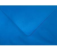 C6 Coloured Envelopes for A6 Greeting Cards Wedding Invitations Crafts Business Office Envelope 114mm x 162mm - Pack of 50 Envelopes (Kingfisher Blue)