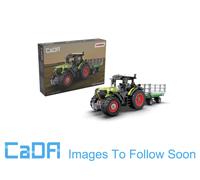C65015W CaDA Plastic Bricks CLAAS Arion 660 Farm Tractor - 448 pcs