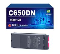 C650DN Toner Cartridge Compatible For OKI C650DN Printers, Yield Up To 7000/ 6000 Pages,Magenta-1 Pack